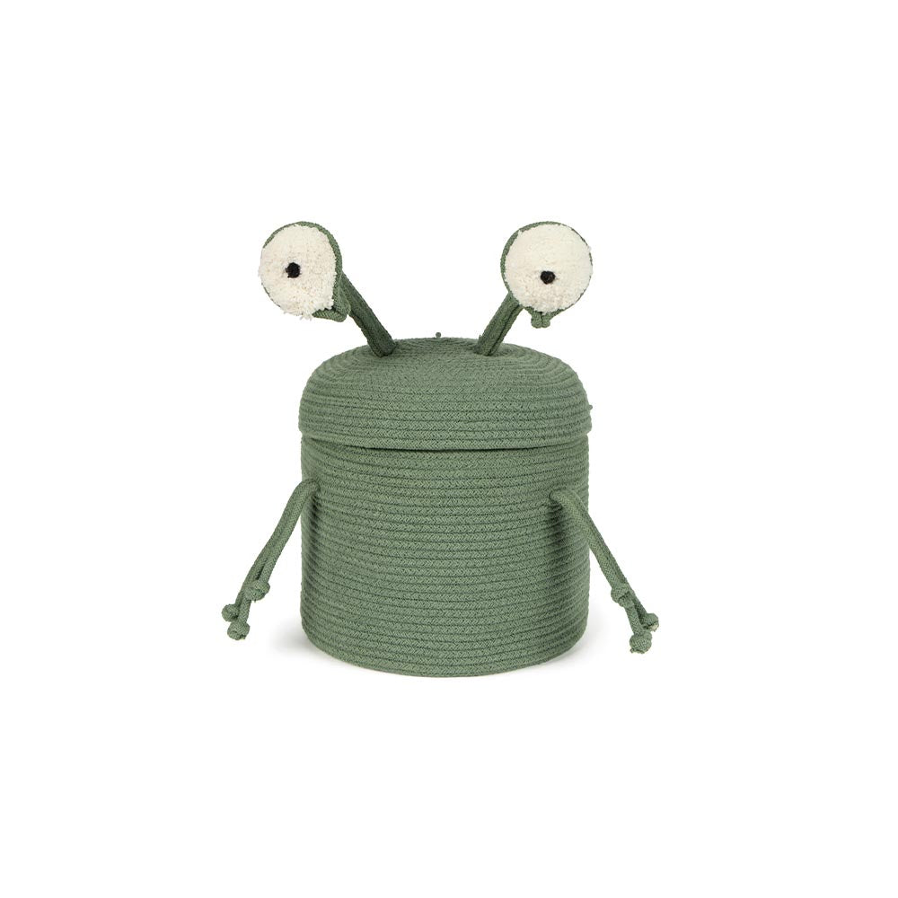 Aufbewahrungskorb Alien Zog aus der Weltraum Themenwelt, ideal für Kinderzimmer Dekoration und praktische Ordnungslösungen.