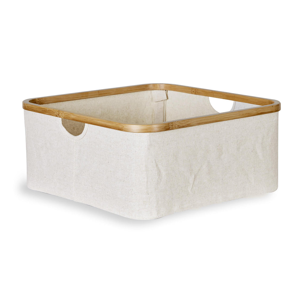 Aufbewahrungskorb Kyo Bambus 50x50 cm