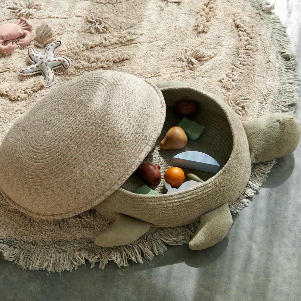 aufbewahrung schildkröte Schildkröten Korb fürs Kinderzimmer