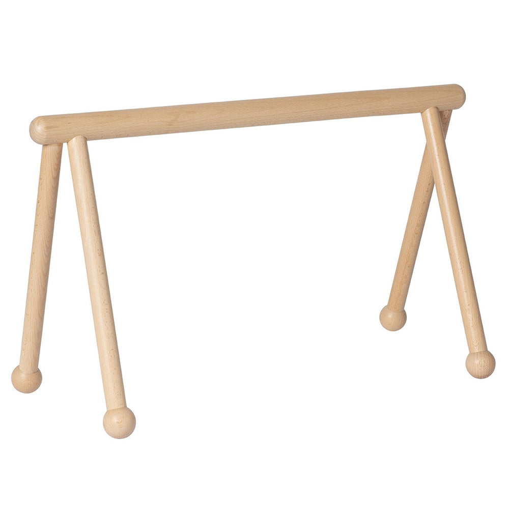 Babygym Spielbogen aus massivem Buchenholz aus der Kollektion Spielzeug & Spiele, fördert Motorik, Fantasie und erste Entdeckungen des Babys.