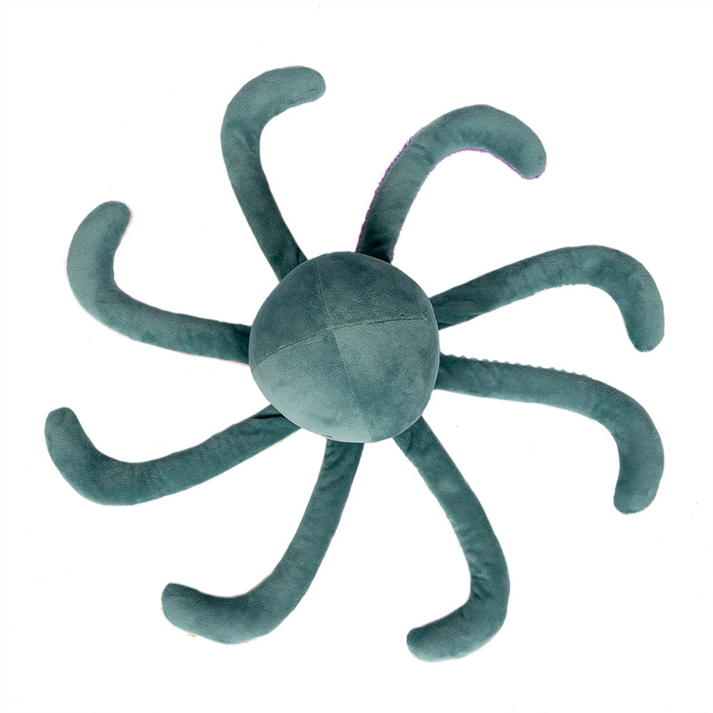 Gewichts-Kuscheltier Plüsch-Oktopus 1,2 kg aus der Meer Themenwelt, ideal als Geschenk oder festliches Highlight vor Weihnachten.