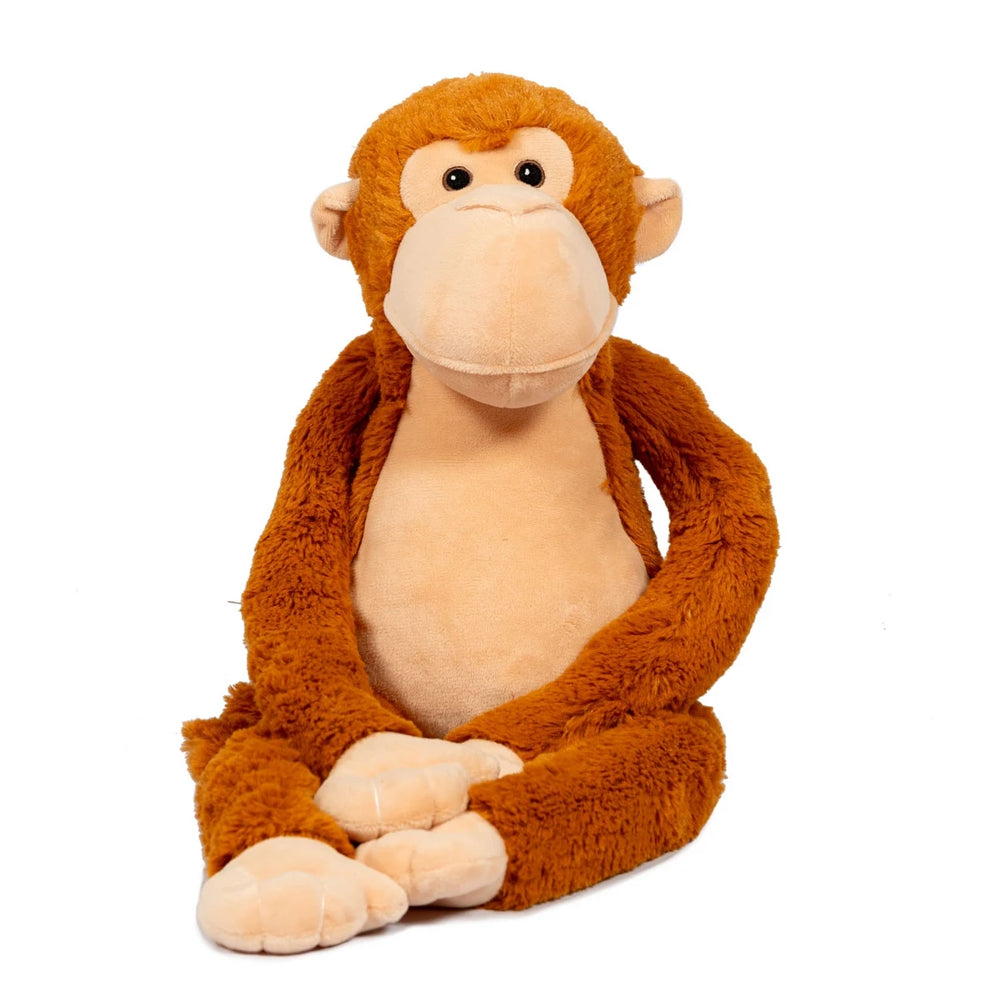 Weiches Gewichts-Kuscheltier Plüsch-Affe 0,5 kg aus der Tierwelt Themenwelt, ideal als Geschenk und zum Spielen.