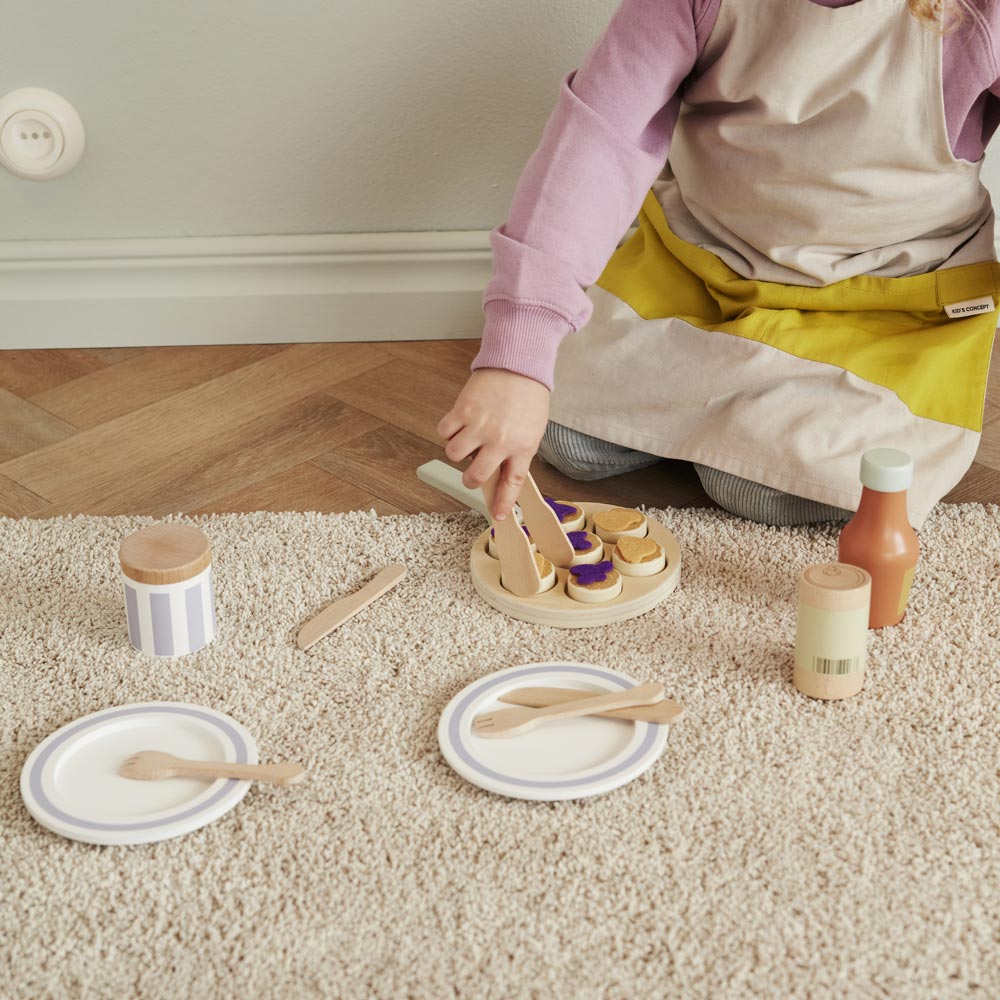 Kinderküche Frühstücks-Set aus FSC-Holz