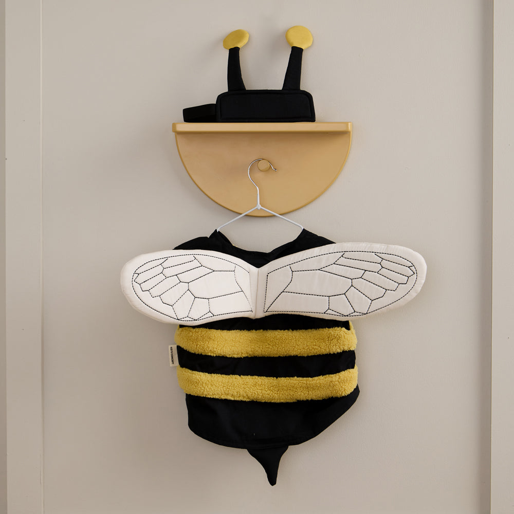 Kinderkostüm Hummel mit Flügeln und Fühlern, geeignet für 3-5 Jahre, aus der Wald Themenwelt und Spiel & Bewegung Kinder Kollektion