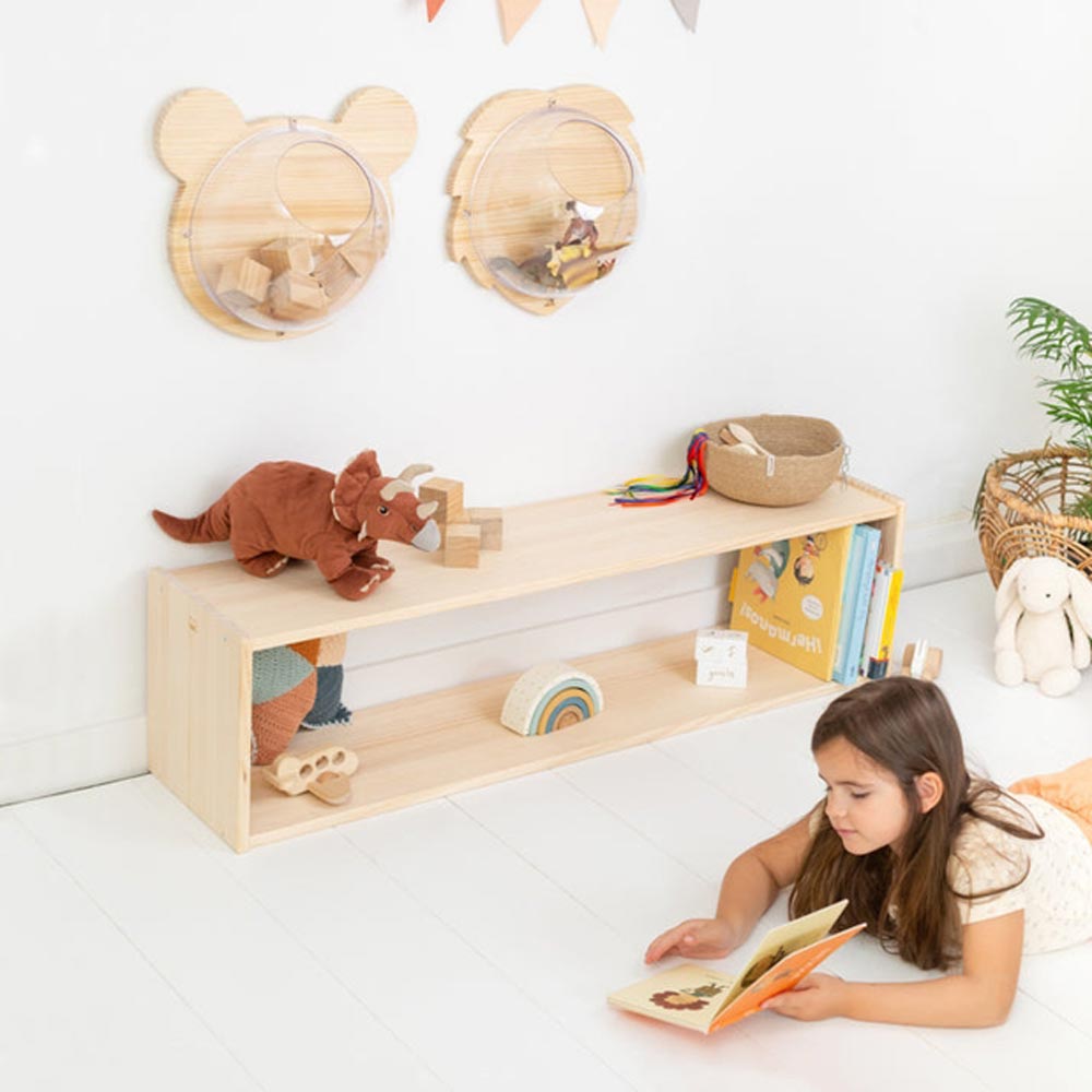montessori spielzeug aufbewahrung Montessori Regal S