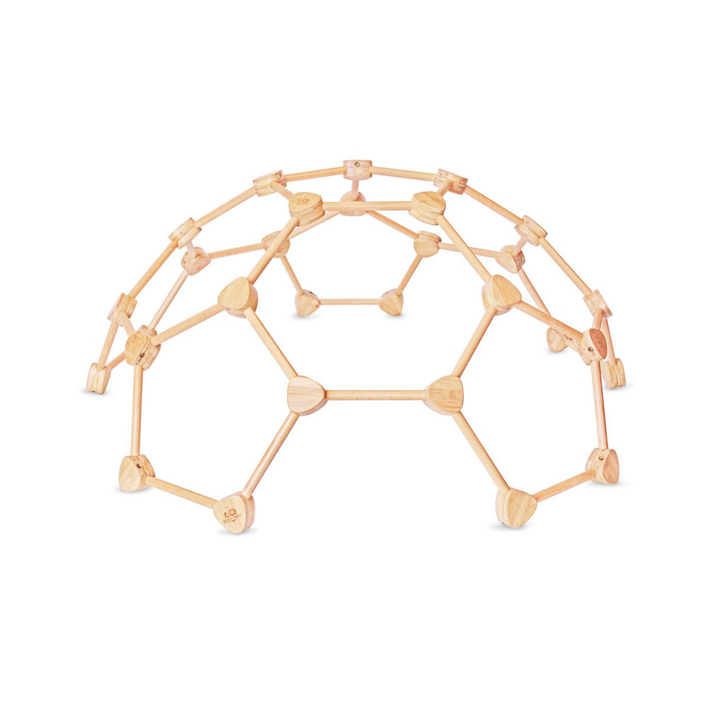 Pikler Kletterkuppel aus Buchenholz und Bambus, fördert Bewegung und Kreativität bei Kindern, ideal für Spiel & Bewegung Kinder, Neu, Pikler & Montessori.