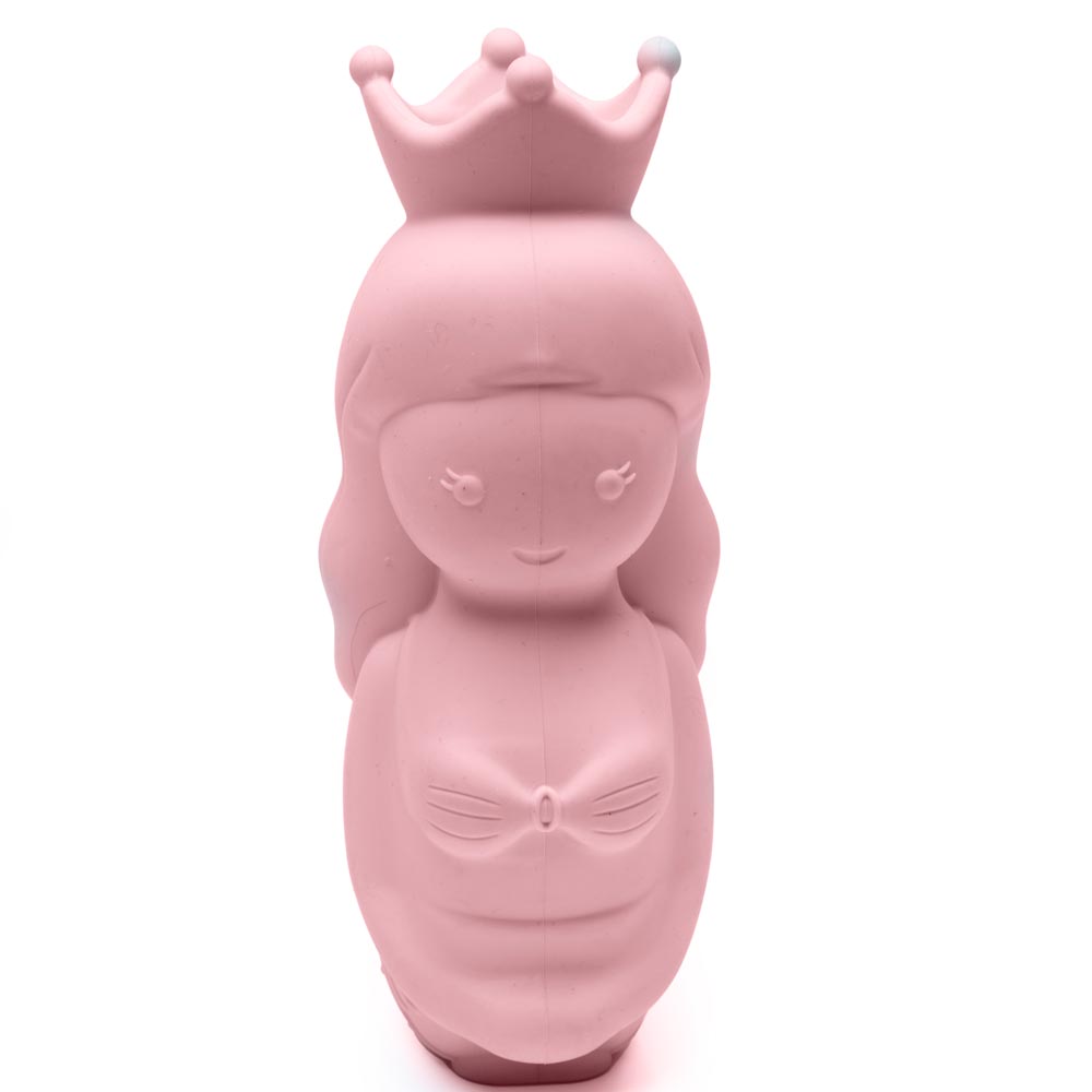 Gießkanne Meerjungfrau Sand- & Wasserspielzeug aus Silikon in Rosa, ergonomisch und perfekt für kreatives Wasserspiel ab 1 Jahr.