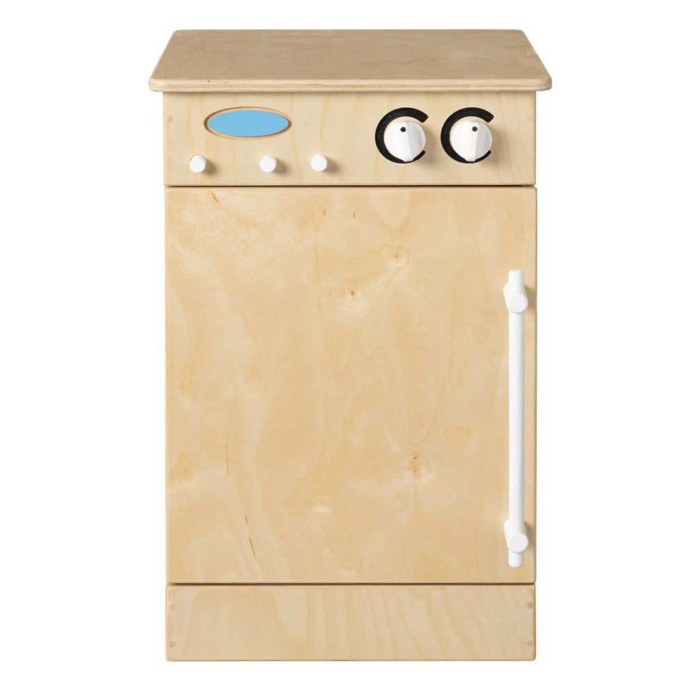 Spielgeschirrspüler aus Holz 40x40x61 cm mit detailreichen Knöpfen, ideal für Kinderküchen & Zubehör, Spielzeug & Spiele, Accessoires & Deko Kinderzimmer.