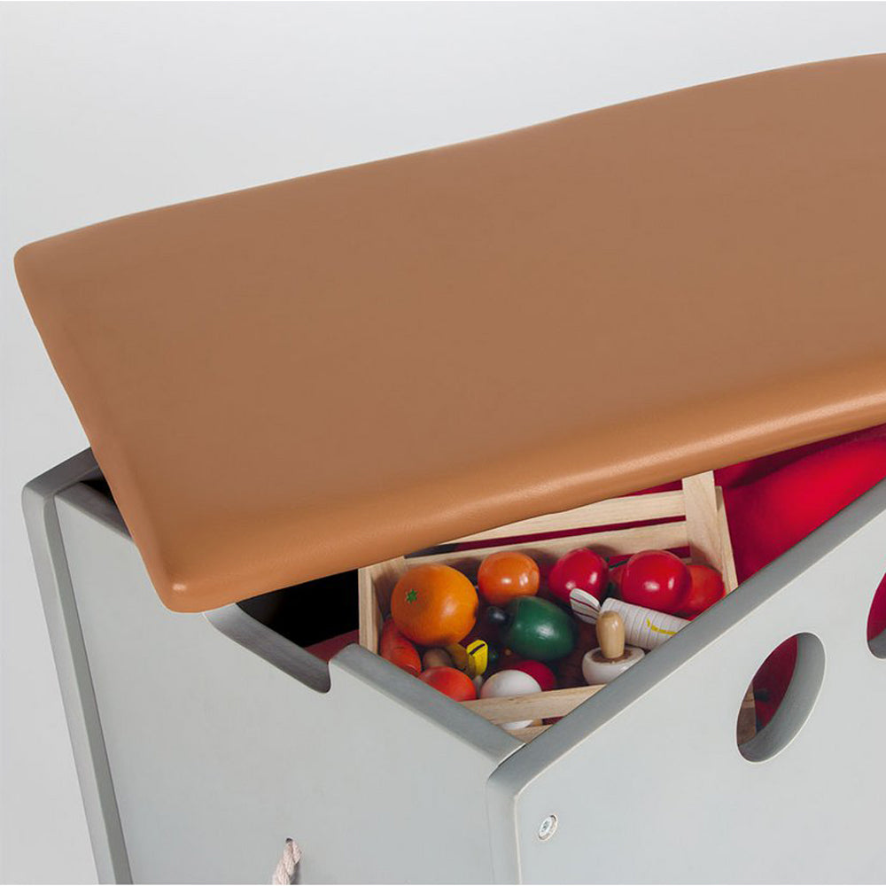 Aufbewahrungskiste auf Rollen mit Deckel, ideal für Aufbewahrung im Kinderzimmer und Ordnung bei Aufbewahrungskörben & -Boxen.