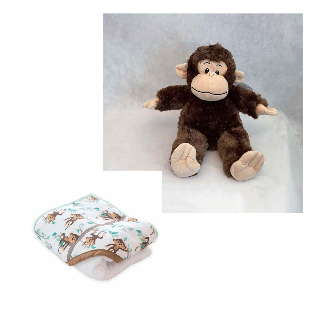 My Monkey Geschenkeset | Kuscheltier zum selberstopfen & Badetuch, Geschenksets - Kindersein