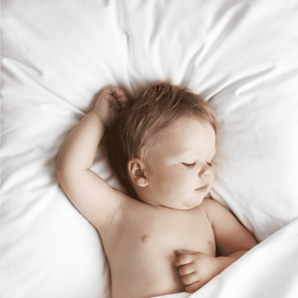 Baby Bettdecke & Kissen Set Cozy, aus Baumwolle, Für das Kinderbett - Kindersein
