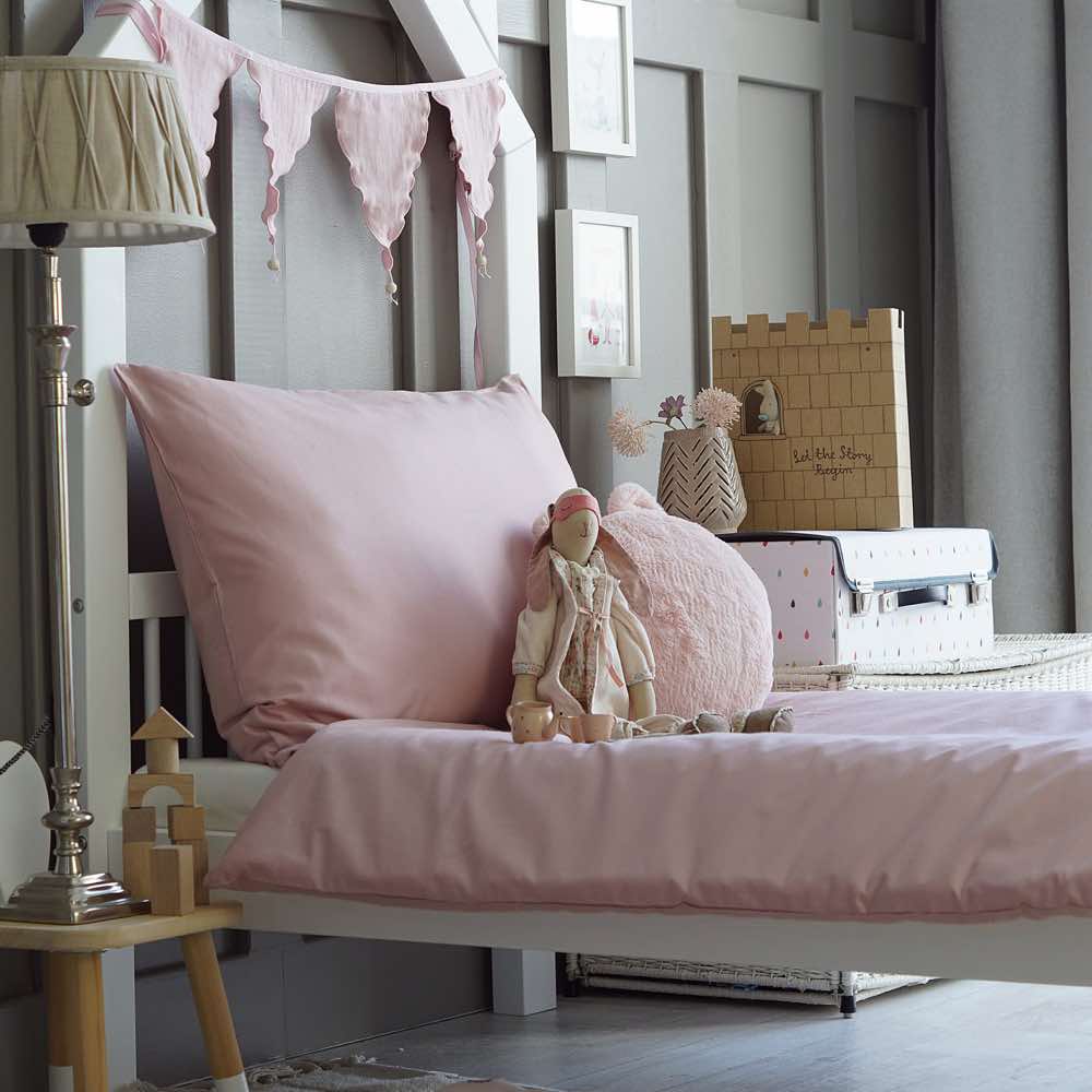 Bettwäsche Set aus Baumwolle Classic, Für das Kinderbett - Kindersein
