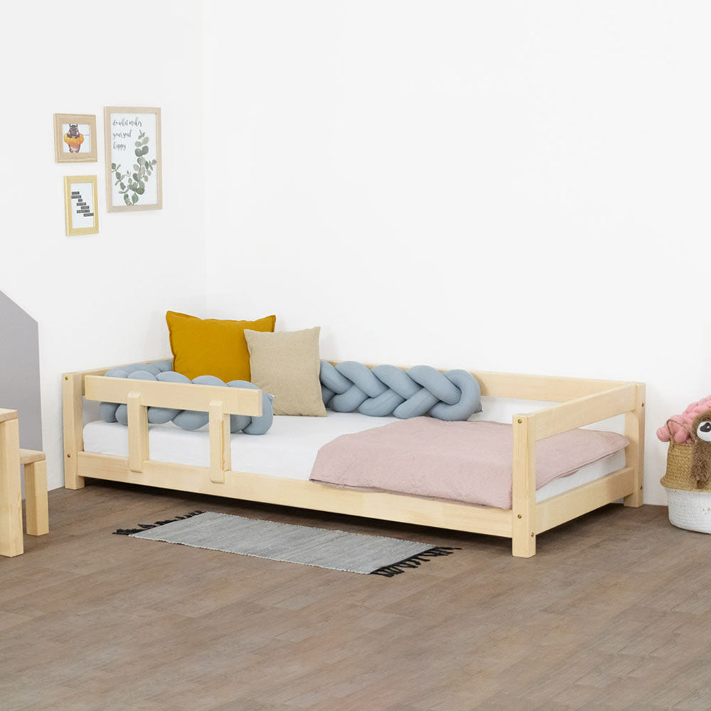 Kinderbett mit Rausfallschutz Study aus Massivholz, Massivholz Kinderbett - Kindersein