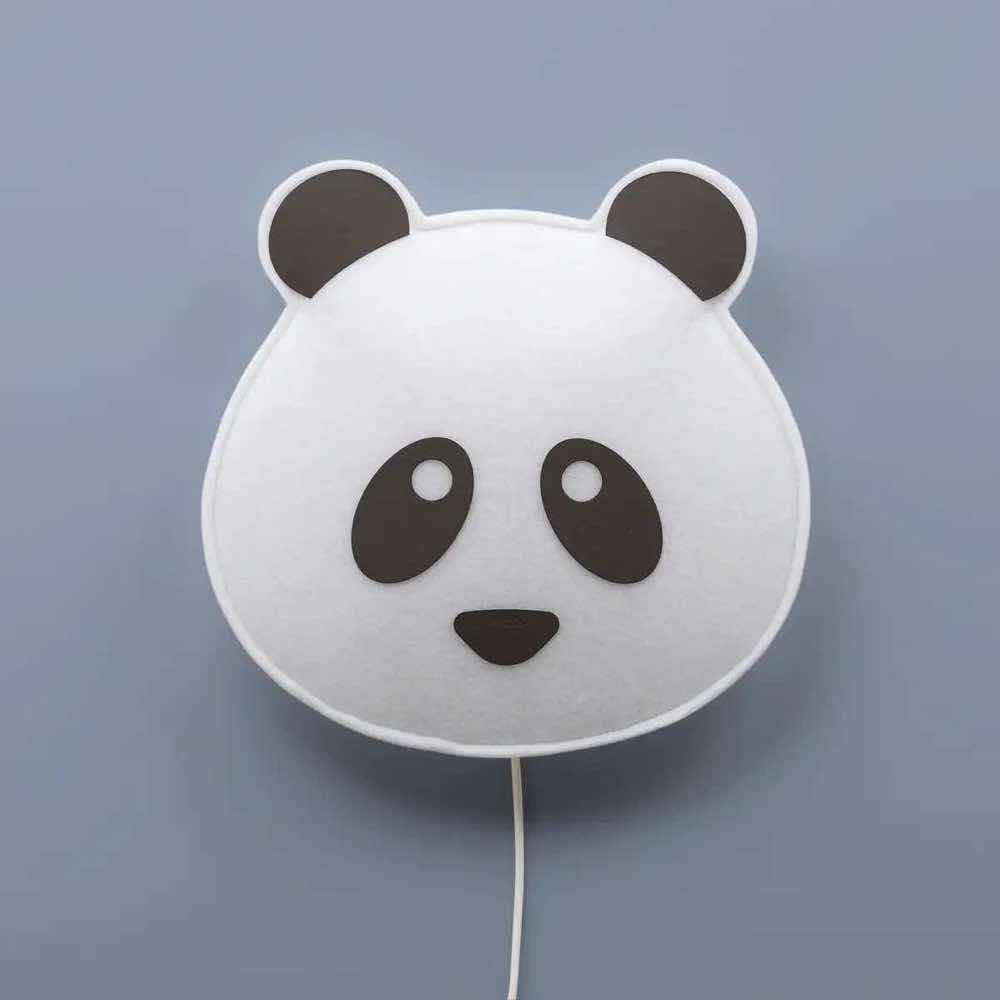 Kinderzimmer Wandlampe Panda, Lampe - Kindersein