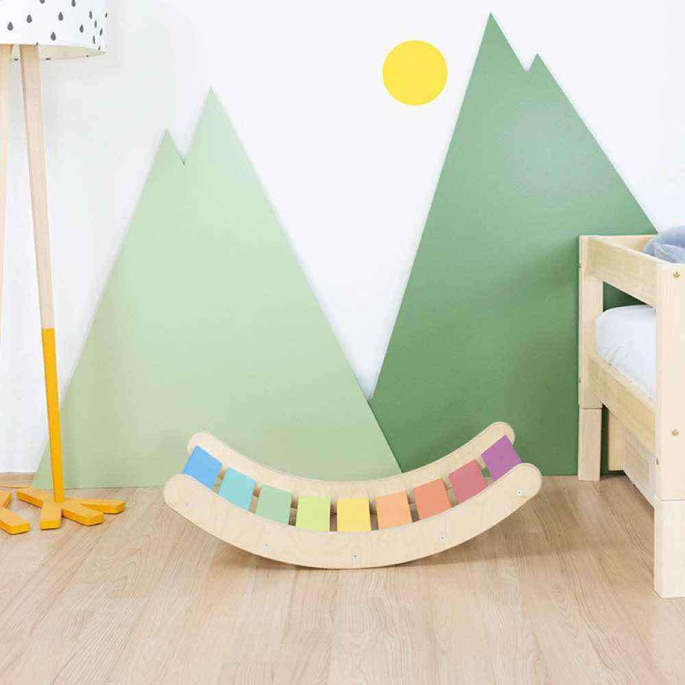 Montessori Balance-Schaukel mehrfarbig, Fahr, Wipp- & Schaukelspielzeug - Kindersein