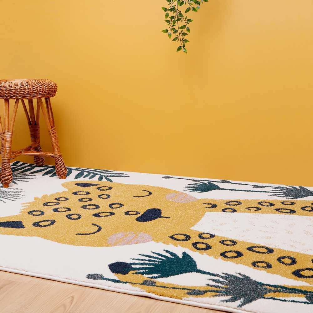 Kinderteppich 120 x 170 cm Leopard, Kinderteppich - Kindersein