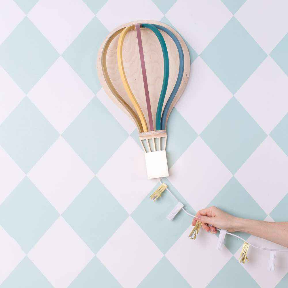 Lampe "Heißluftballon", Lampe - Kindersein